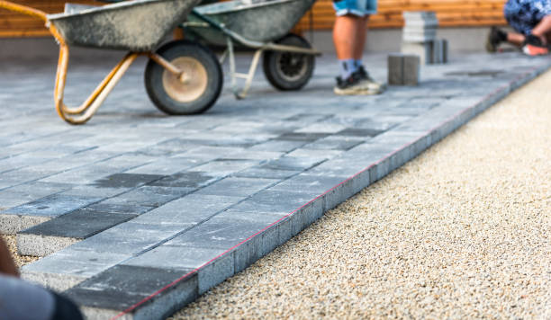 Residential Paver Driveway in Oakwood, PA